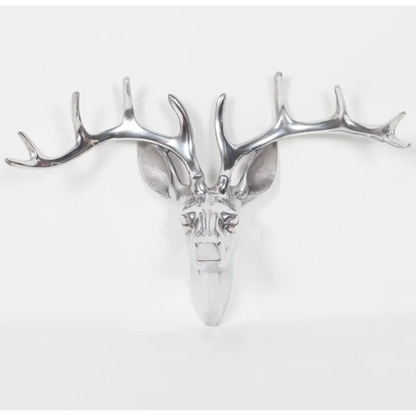 Aluminium Stag Head