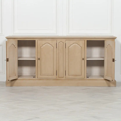Distressed Painted 4 Door Sideboard