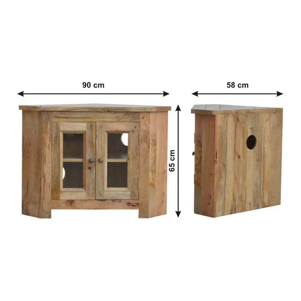 Granary Royale 2 Door Corner TV Cabinet