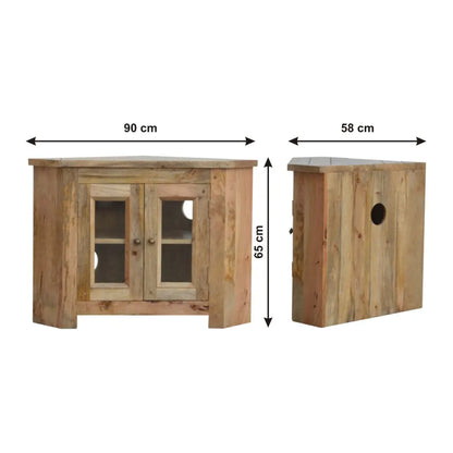 Granary Royale 2 Door Corner TV Cabinet