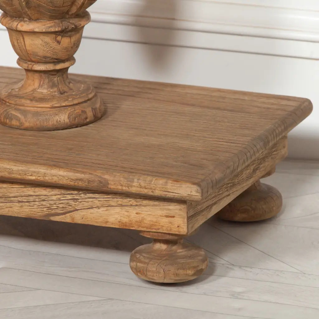 Rustic Cedar Wood Console Table 180cm
