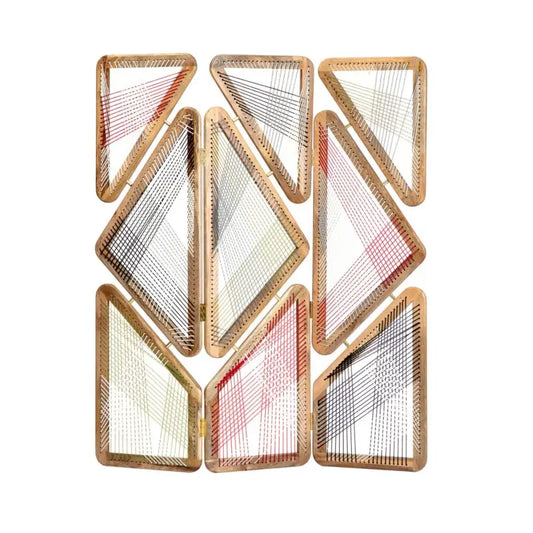 Triangular Colourful Cord Room Divider
