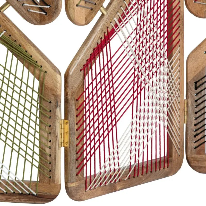Triangular Colourful Cord Room Divider